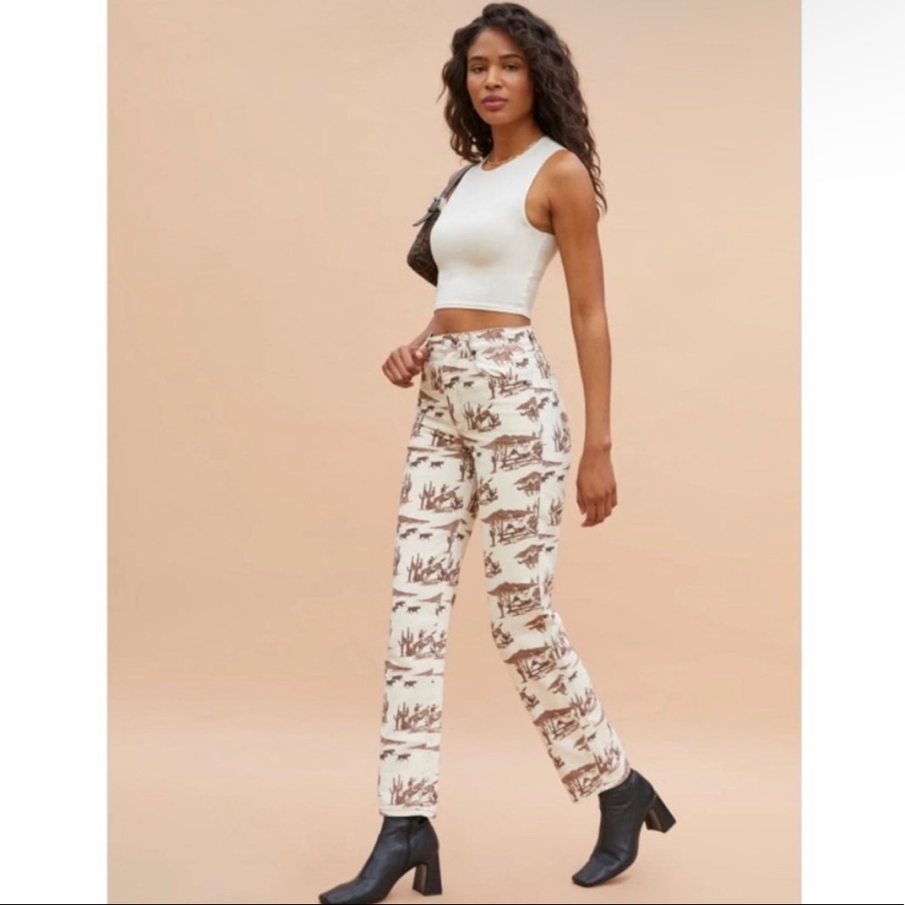 Reformation desert sands jeans. NEW WITH TAGS